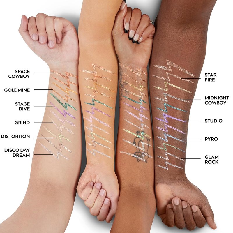 Urban Decay Moondust Liquid Glitter Eyeliner - Longwear Sparkle Liner & Eyeshadow Topper | Quick-Drying, Buildable Vegan Formula