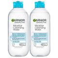 Garnier Micellar Water - Waterproof Makeup Remover & Hydrating Cleanser for Sensitive Skin | 13.5 Fl Oz (2 Count)