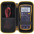 Aenllosi for Fluke 117/116/115/114/113 Digital Multimeter Hard Case, Fluke Volt Meter Organizer (Case Only)