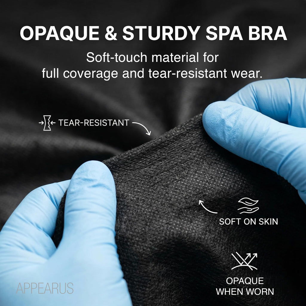 APPEARUS Disposable Bandeau Bra 50 Count