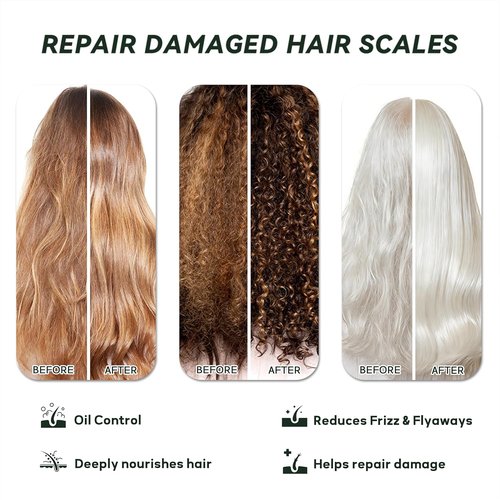 Skiennix Gentle Hydrating Shampoo - Sulfate & Silicone Free for Sensitive Skin | Vegan Bond Repair for Dry, Color-Treated Hair