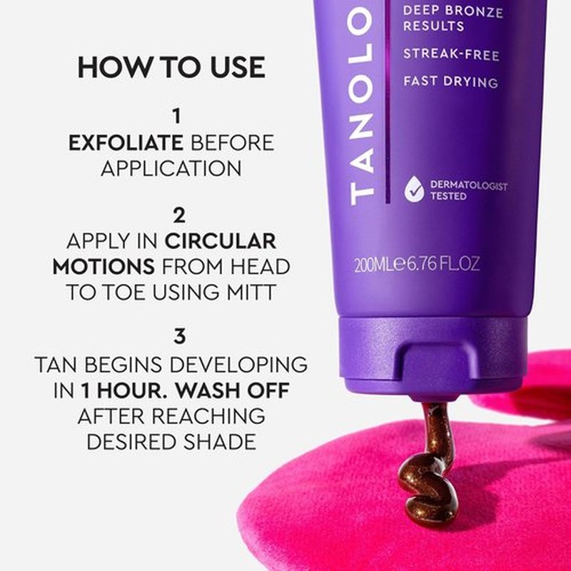 Tanologist Express Self Tan Gel - Extra Dark Formula | 6.76 fl. oz (200 ml) Tube