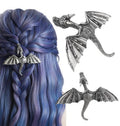 2pcs Gothic Dragon Hair Clip – Halloween Hair Accessories for Women, Dragon Jewelry, Gothic Hair Accessories, Spooky Goth Hair Clips, Dragon Barrette