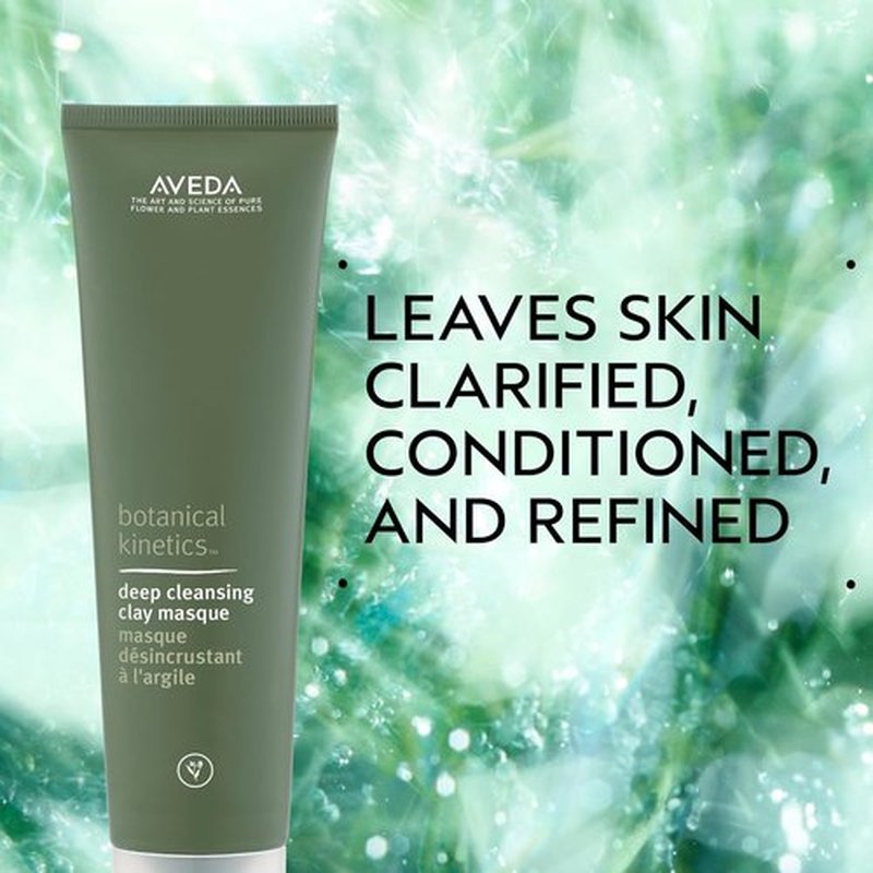 Aveda Botanical Kinetics Deep Cleansing Clay Masque - Clarifying Masque for Oily Skin | 4.2 Fl Oz with Kaolin & Bentonite Clay