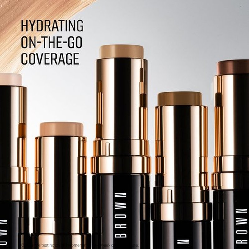 Bobbi Brown Skin Foundation Stick - Creamy, Portable Formula for Medium-to-Full Coverage | Even-Toned Skin