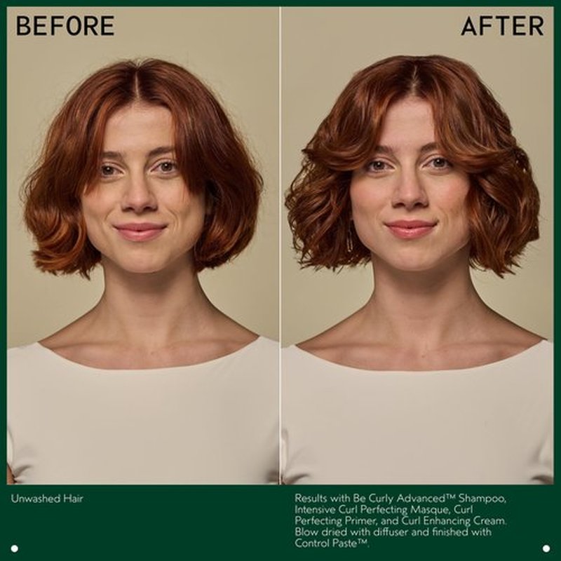 Aveda Be Curly Advanced Curl Perfecting Primer | for Wavy, Curly & Coily Hair | Detangles & Smooths | Products Against Humidity, Reduces Frizz | Silicone Free | 97% Naturally Derived*, 6.7 Fl Oz