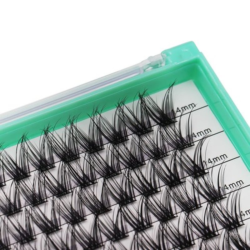 Bodermincer 308pcs XXXL Tray D Curl Cluster Lashes 10-12-14-16mm Mixed Length DIY Eyelashes Extension at Home (10-12-14-16mm Mixed)