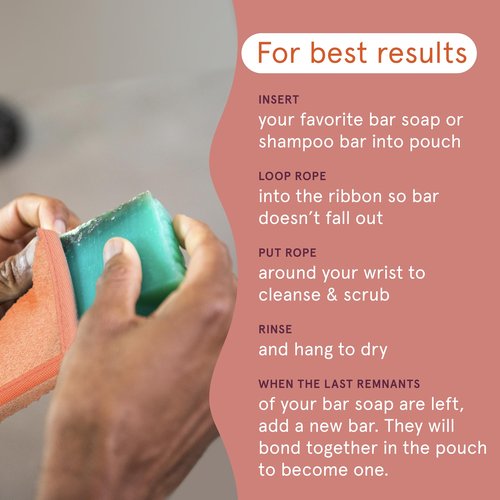 Clean Logic Bath & Body Exfoliating Soap Saver