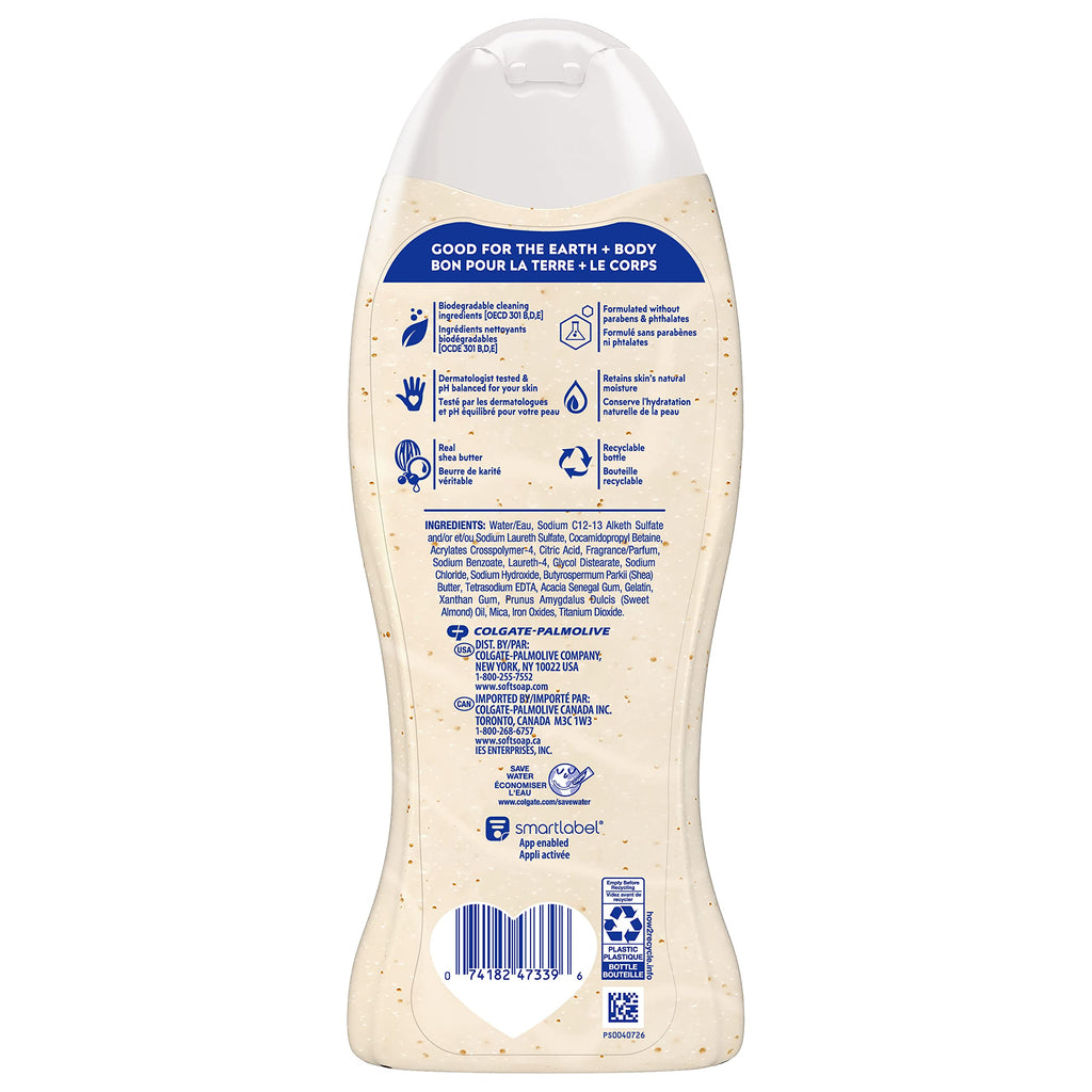 Softsoap Softsoap moisturizing body wash, shea and almond oil - 20 fluid ounce (4 pack), 20 Ounce