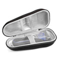 Linkidea Electric Shaver Travel Case, Hard Shell Protective Storage Box, Compatible with Philips Norelco 7000, 3000 Series, Braun Series 3, 7, 9, Razor Carrying Case for Men (Black)