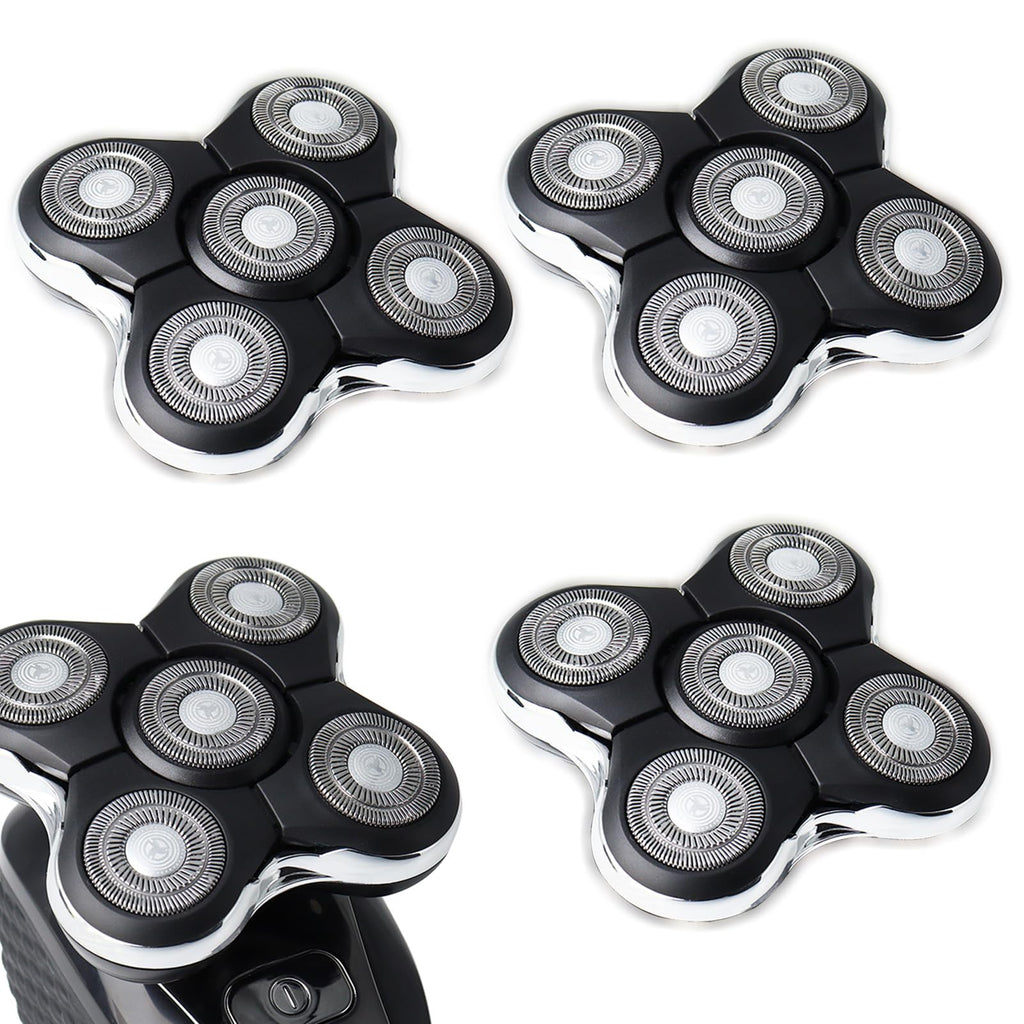 3Pack Blade Pro Replacement Head Compatible with Remington Balder Pro XR7000, 5 Dual Track Shaver Heads for a Smooth and Close Shave with No-Irritation.(Pack of 3)