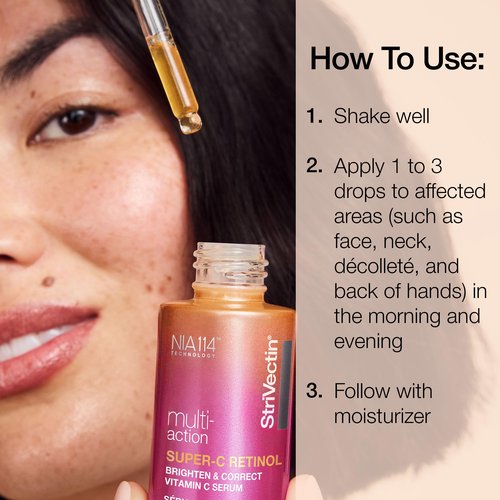 StriVectin Multi Action Super C Retinol Brightening & Correcting Serum 1.7oz