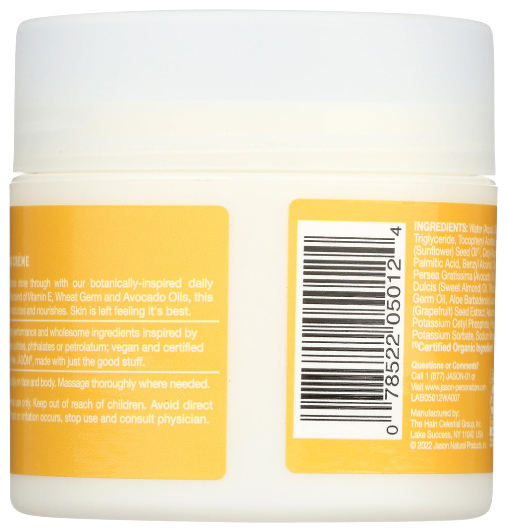 Jasön Revitalizing Vitamin E 5000 IU Moisturizing Crème, 4 Ounce Container, Multicolor, Organic