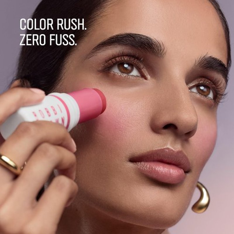 Bobbi Brown Skin Enhancer Cheek Sticks | Glowy Blush, Bronzer & Highlighter Multi-Stick for 24-Hour Moisture & 8-Hour Wear, 0.28 Ounce, Flirty Peach