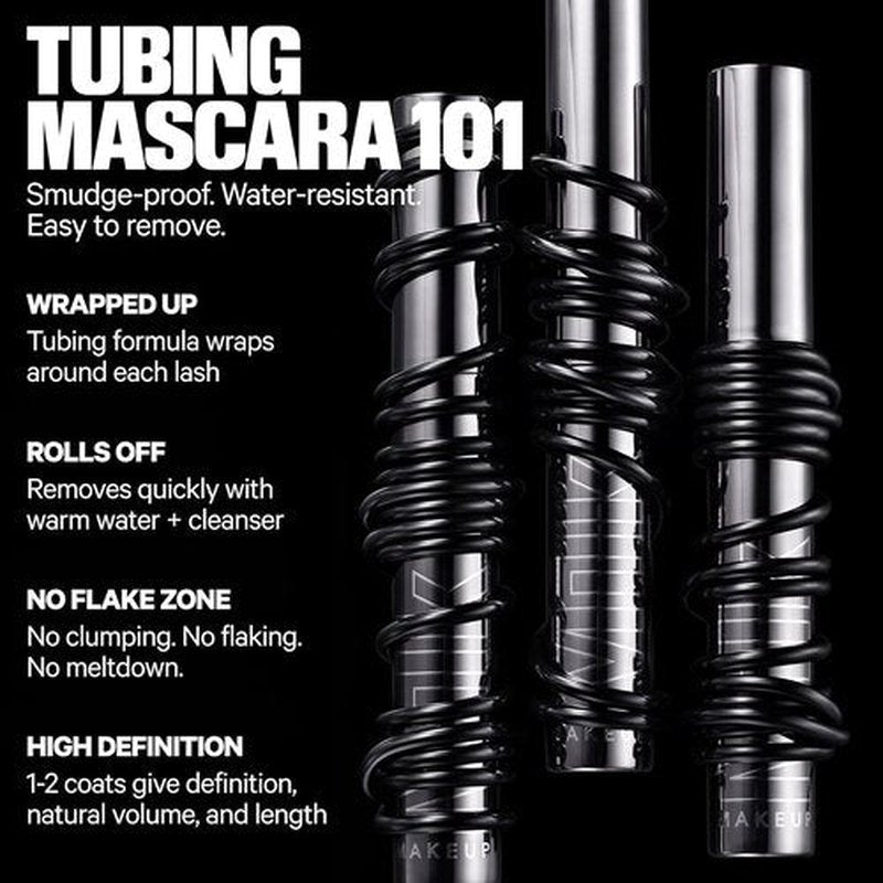 Milk Makeup KUSH High Roll Tubing Mascara - Longwear, Water-Resistant Formula for Natural Volume & Length - 0.3 oz