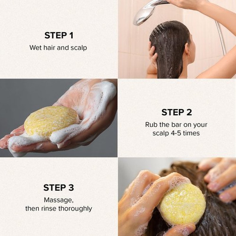 Maka Nature Lavender Shampoo Bar - Moisturizing Vegan Solid Shampoo for Normal to Dry Hair | Eco-Friendly 3.35 oz