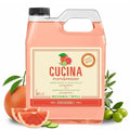 Cucina Fruits & Passion Pompelmo Hand Soap Refill 33.8 fl oz – Grapefruit Scent, Olive Oil Formula, Kitchen Hand Wash, Made in Canada