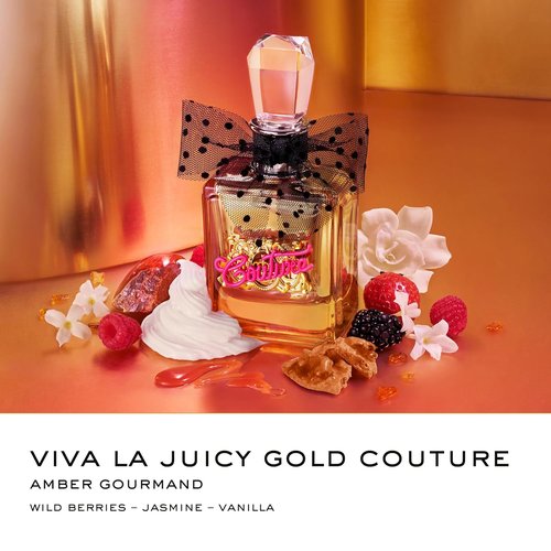 Juicy Couture Viva La Juicy Eau De Parfum - Floral & Sweet Women's Perfume with Mandarin, Gardenia & Caramel Notes
