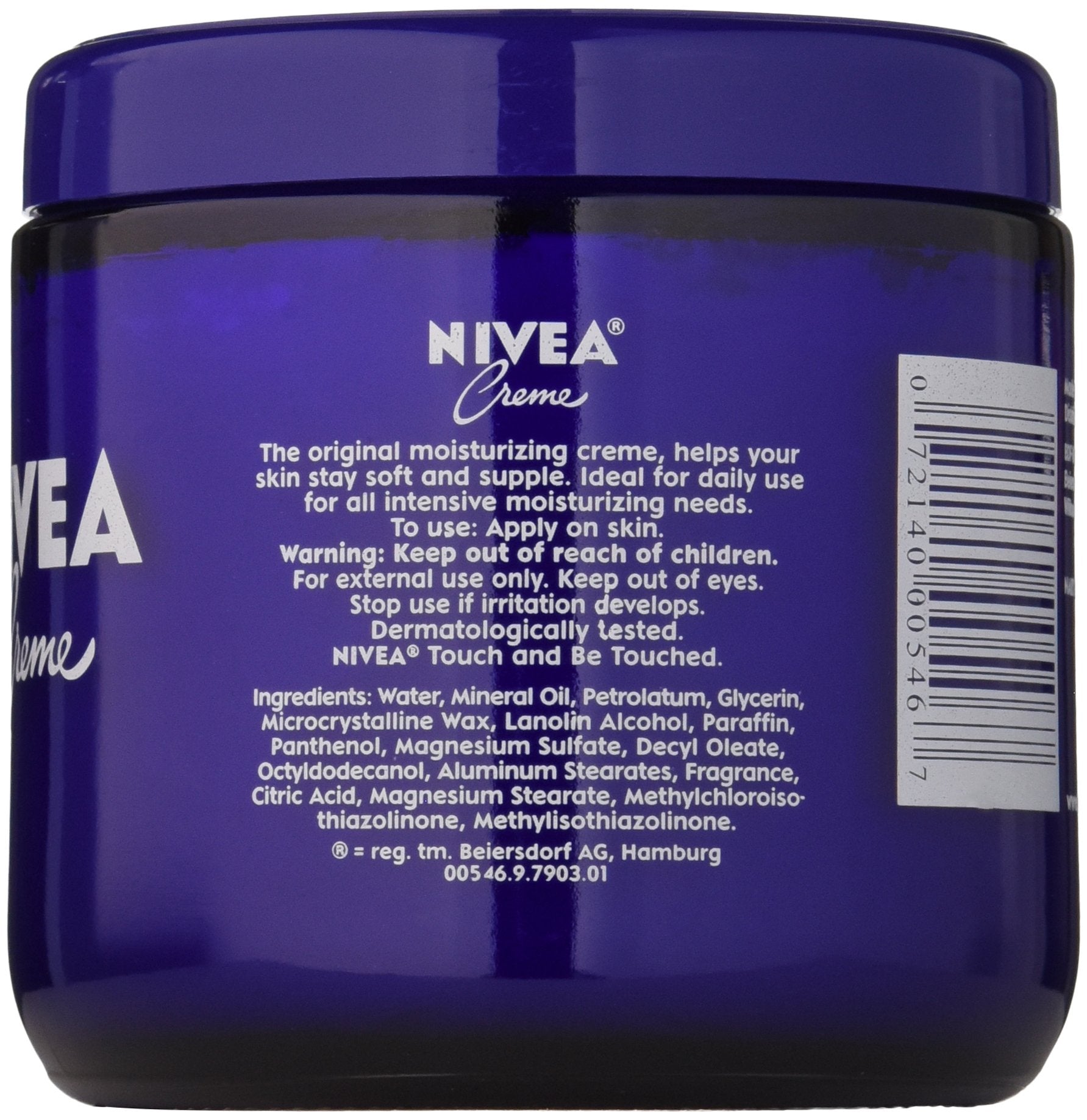 Nivea Body Creme Glass Jar, 13.5 Ounce