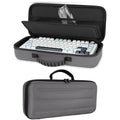 XINGFUDAO 75% Keyboard Case,Hard Carrying EVA Case for Aula F75 Wireless Mechanical Keyboard,Compatible with ASUS ROG Azoth 75% Wireless DIY Custom Gaming Keyboard