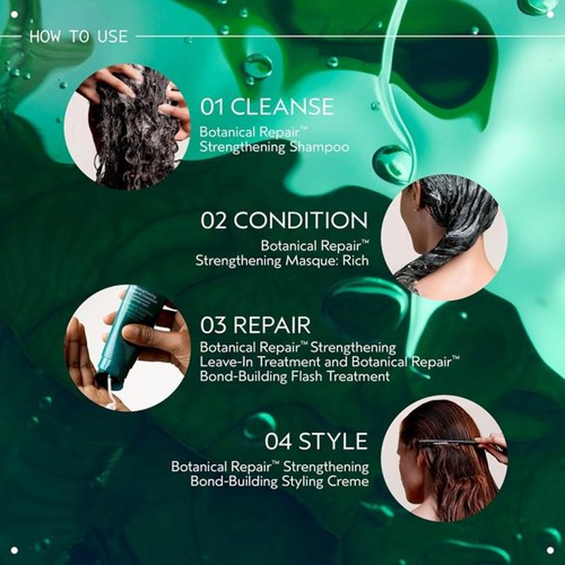Aveda Botanical Repair Masque - Bond-Building Deep Conditioner for Stronger Hair | 94% Naturally Derived | Medium to Thick Hair