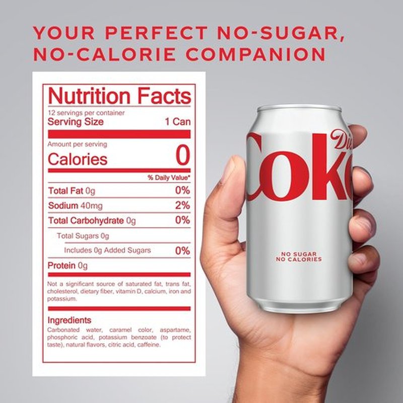 Diet Coke | Refreshing Soft Drink Cans - 12 Fl Oz, Pack of 12 for Ultimate Enjoyment