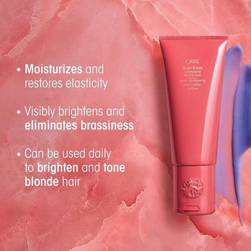 Oribe Bright Blonde Shampoo & Conditioner Bundle - Enhance Radiance & Nourish Color Treated Hair