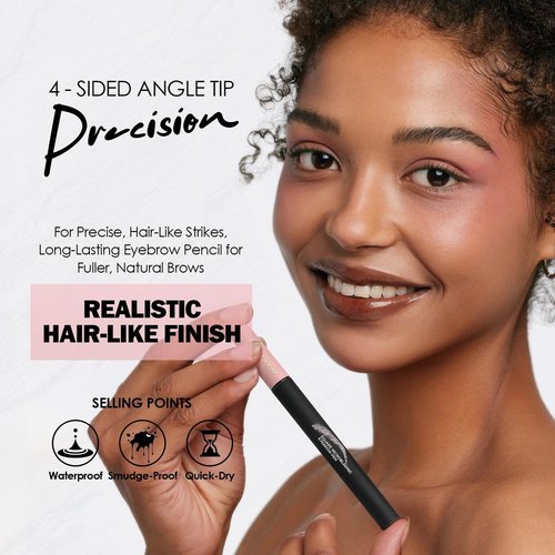 Anglicolor Microblading Eyebrow Pen Easy To Use,Eyebrow Pen Natural,Eyebrow Brush PenTo Hair-Like Strokes, Long-Lasting,Quick Drying,Outlining Filling Eyebrow Makeup (01)