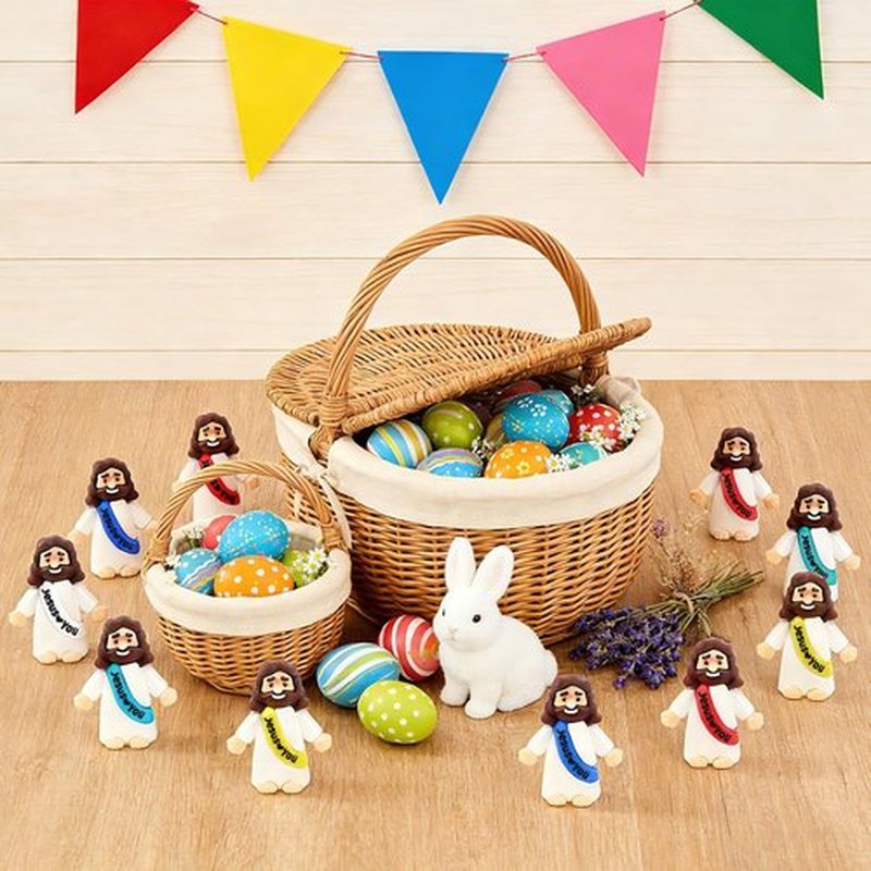 Little Jesus Statues by [Brand Name] - 350 Bulk Mini Figures for Church & Christmas Gifts