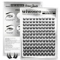 wiwoseo Bunny Lash Clusters Manga Lash Clusters Fairy Lashes Clusters with Spikes Wet Look Eyelash Clusters Flaunt Eyelash Extensions Manga Eyelash Clusters Spiky Lashes Clusters for Beginners