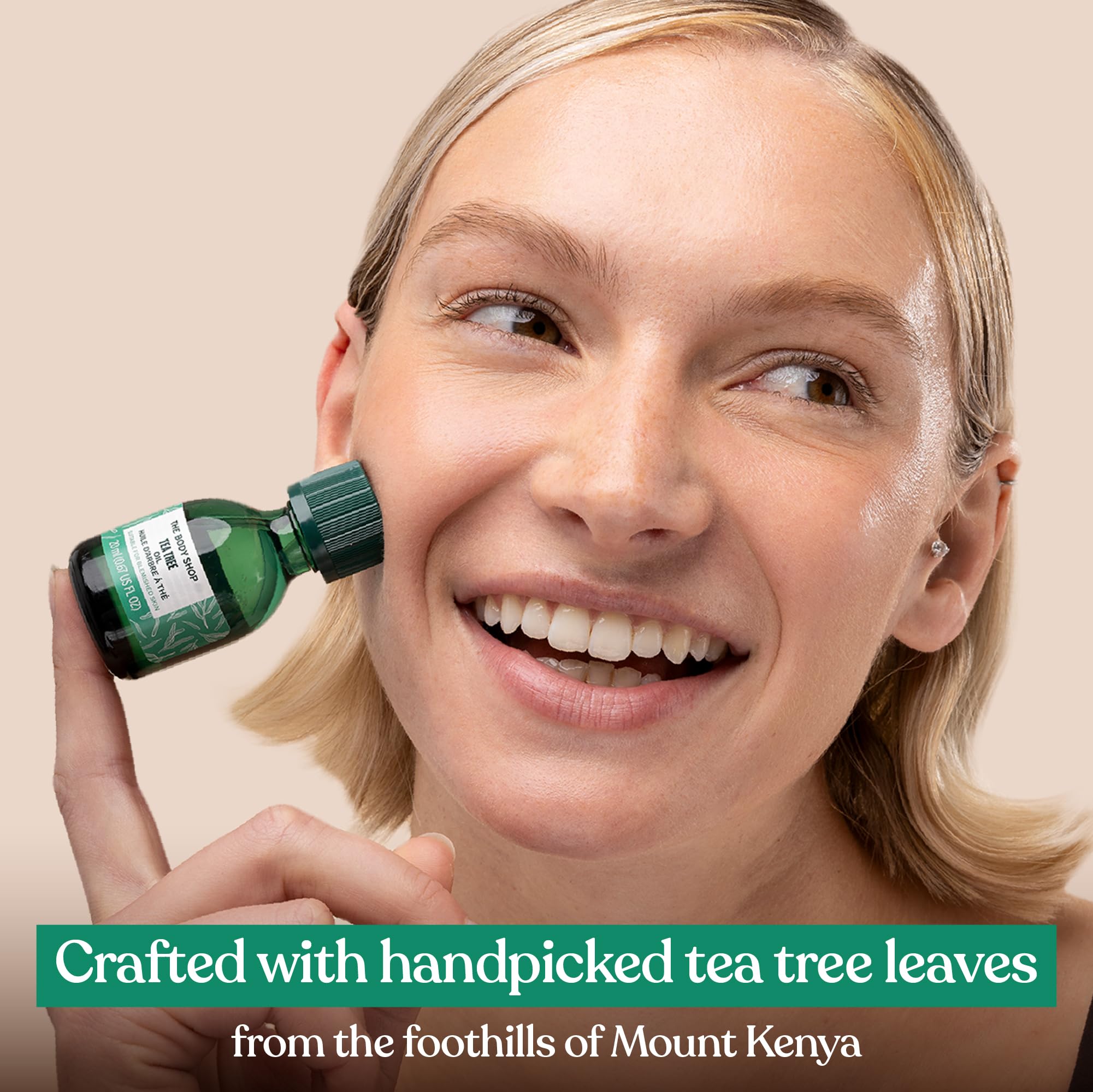 The Body Shop Tea Tree Oil – Purifying Vegan Facial Oil For Oily, Blemished Skin – 0.33 oz