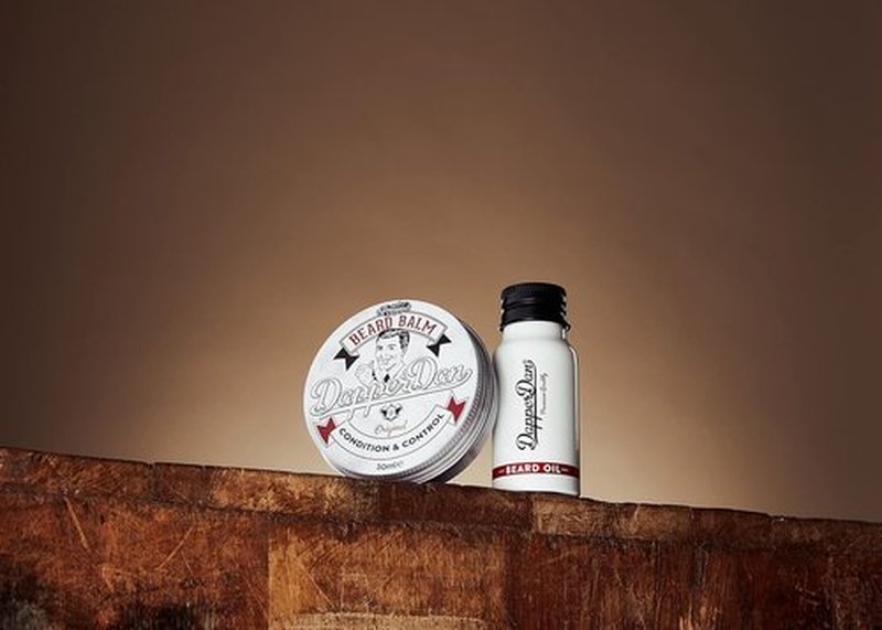 Dapper Dan Nourishing Beard Balm - Essential Oils & Waxes for Shaping & Styling | Vanilla & Raspberry, 1.69 fl oz