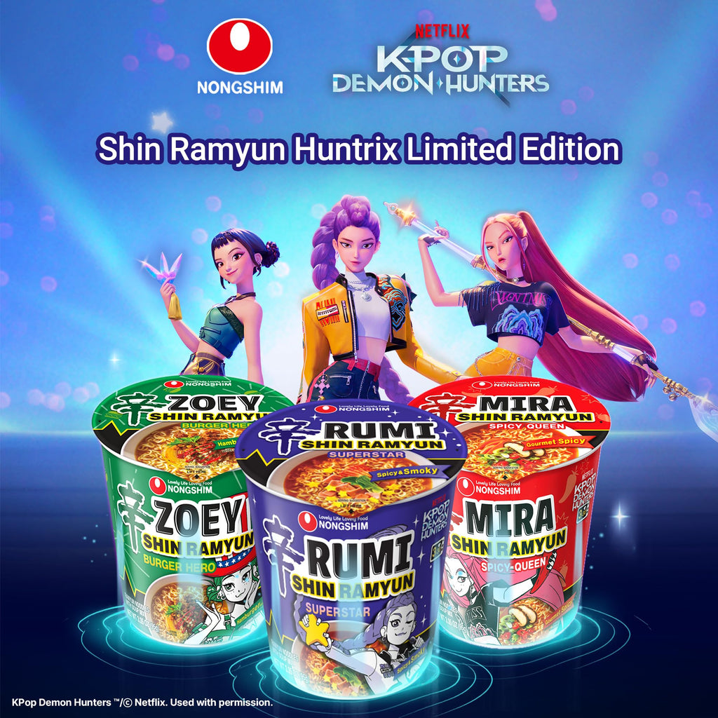 Nongshim Shin Ramyun Superstar, Instant Noodle Cup, Spicy & Smoky, 3.35 oz (Pack of 6)