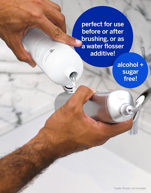 Supersmile Whitening Pre-Rinse - Clinically Formulated Mouthwash for Teeth Whitening & Fresh Breath - Alcohol-Free (16 Fl Oz)