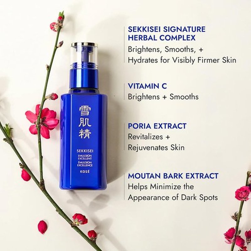 SEKKISEI Emulsion - Hydrating Face Serum for Radiant Skin | 4.7 Ounce (140mL)