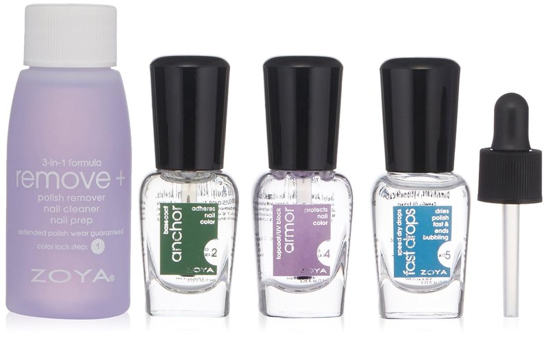 ZOYA Mini Nail Polish Kit - Vibrant Colors for Perfect Manicures | 4-Piece Set