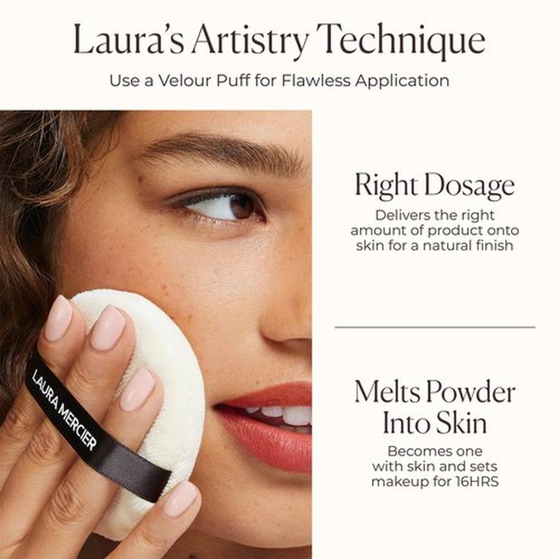 Laura Mercier Translucent Loose Talc-Free Setting Powder Ultra-Blur, Fair to Medium Skin Tones, Translucent