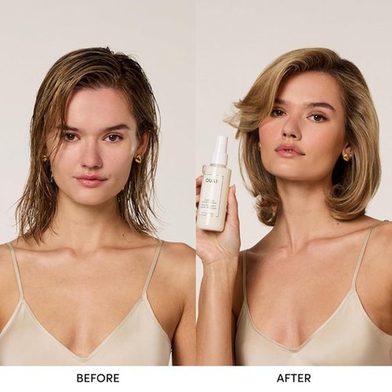 OUAI Leave-In Conditioner | Heat Protectant & Detangler Spray for Frizz Control - 1.5 oz