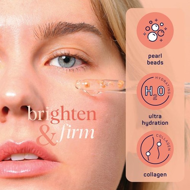 Spa Life Face Serum: FIRM Collagen Serum 100 ml (3.7 oz) - Enhanced Firmness and Hydration – Skin Smoothing, Face Plumping, Pearl-infused - Fights Fine Lines & Wrinkles, For All Skin Types