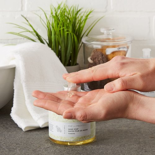 Pre de Provence Collection Liquid Hand Soap, Sooths & Softens while Cleansing, Enriched with Shea Butter, Vitamin E & Glycerin, Soft & Soothing, 11 fl oz, Verbena