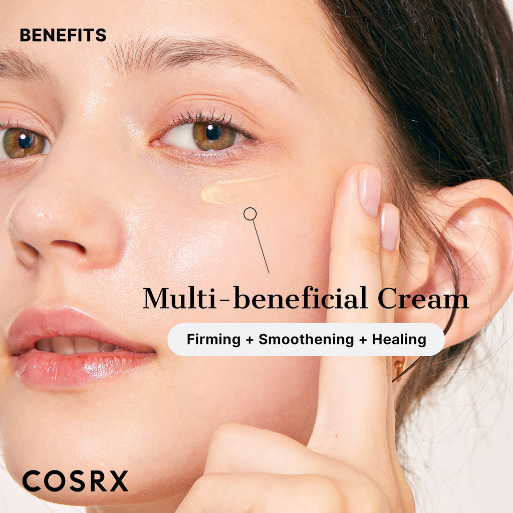 COSRX Retinol 0.1% Cream, Anti-aging Eye & Neck Cream with Retinoid Treatment to Firm Skin, Reduce Wrinkles, Skin Tightening Cream for Fine Lines & Firmness, Gentle Daily Korean Skin Care, 0.67 fl oz