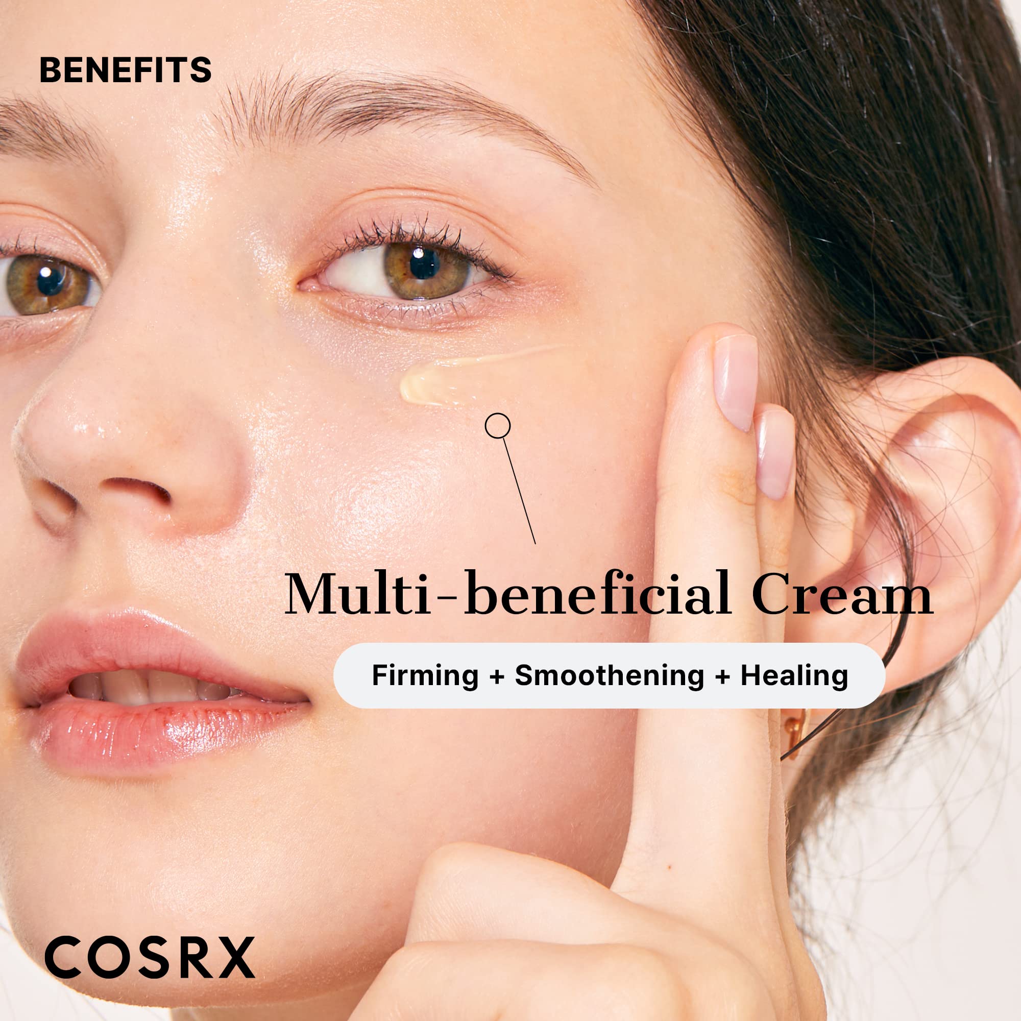 COSRX Retinol 0.1% Cream, Anti-aging Eye & Neck Cream with Retinoid Treatment to Firm Skin, Reduce Wrinkles, Skin Tightening Cream for Fine Lines & Firmness, Gentle Daily Korean Skin Care, 0.67 fl oz