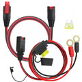 RRKJYXGC GC004 + GC008 X-Connect Fit for Noco Battery Charger Accessories,M10 (3/8in) XL Eyelet Terminal,Smart Batteries Trickle Charger Cable for Genius Smart Battery Chargers Extension Cable