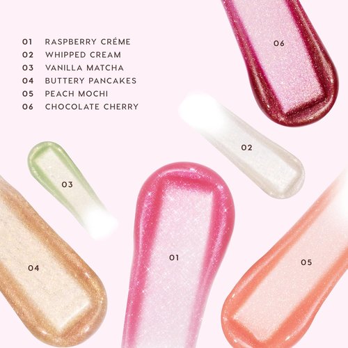 ColourPop Fresh Kiss Glossy Lip Balm - Hydrating Peptide & Hyaluronic Acid Formula - Pearlescent Raspberry Crème (0.49 oz)