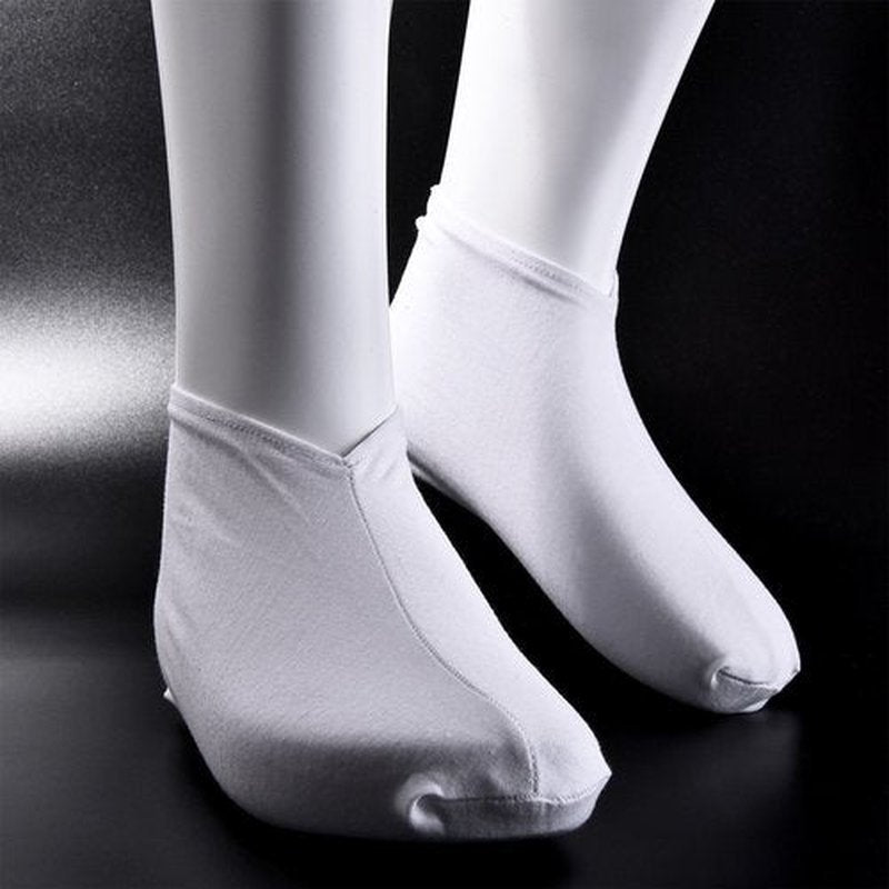 3 Pairs Cotton Socks Moisturizing Socks Women Lotion Sock for Dry Feet Overnight Cotton Foot Lotion Hoses Spa Overnight Absorbing Stockings for Dry Cracked Feet White Moisture Enhancing Hoses