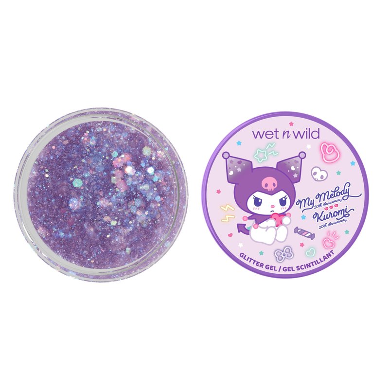 wet n wild My Melody and Kuromi Glitter Gel - Spunky