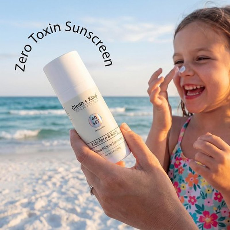 Skiennix Kids Mineral Sunscreen SPF 40 - Lightweight Non-Nano Zinc Oxide Protection | Gentle for Sensitive Skin
