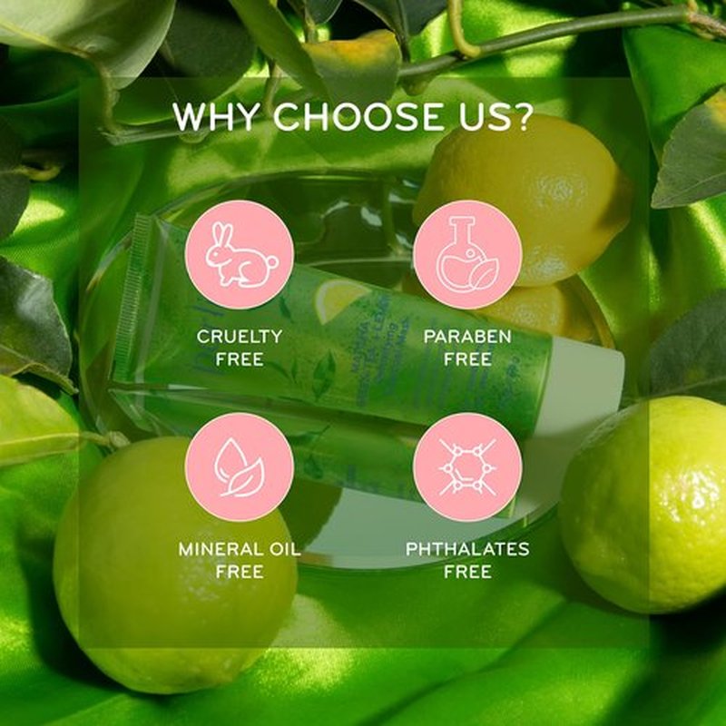 pürlisse Matcha Green Tea + Lemon Detoxifying Facial Mask - Charcoal Face Mask with Clay & Teas for Pore Refinement & Radiance - Exfoliates & Purifies Skin - Refreshing & Moisturizing (1.8 oz)