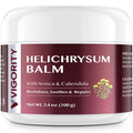Vigority Helichrysum Balm Soothes & Repairs: Restorative Arnica Cream with Calendula for Bruised, Fragile & Thin Skin – Moisturizes, Revitalizes & Strengthens Skin Barrier for Adult Seniors - 3.4 oz