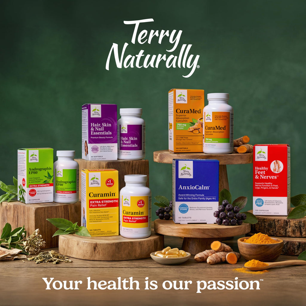 Terry Naturally CuraMed Acute Pain Relief - Supplement with BCM-95 Curcumin & BOS-10 Boswellia - Black Sesame Seed Oil to Support Relief of Occasional Discomfort - 120 Liquid Gels (Pack of 1)